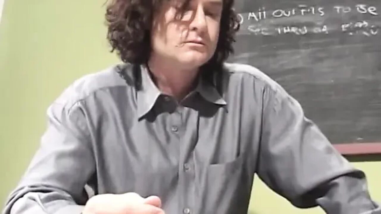 What a fuck with my teacher!