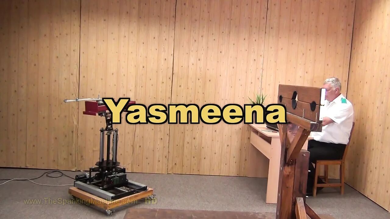 Yasmeena6 Spanking Machine - Ass Whipping