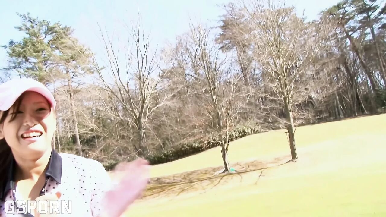JAV Golf Game with 3 Japanese Girl Who Like Win and Hard Cocks