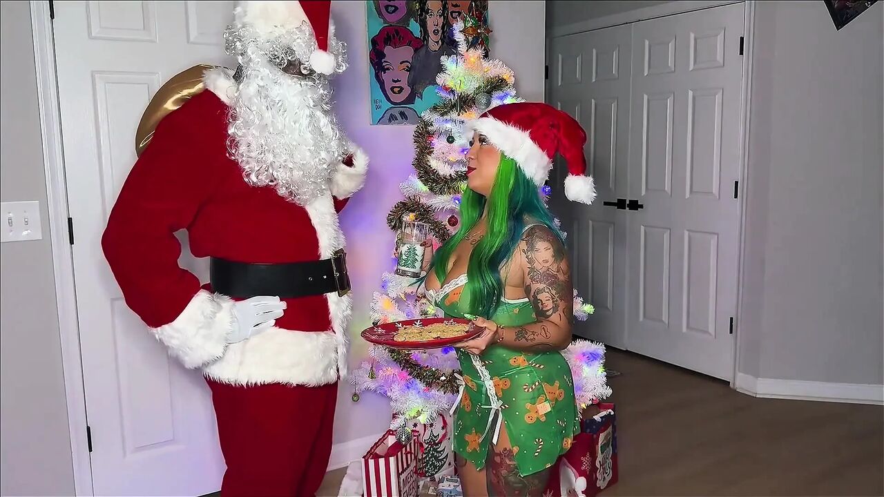 Santa Wants Milk and Latina Areolas!