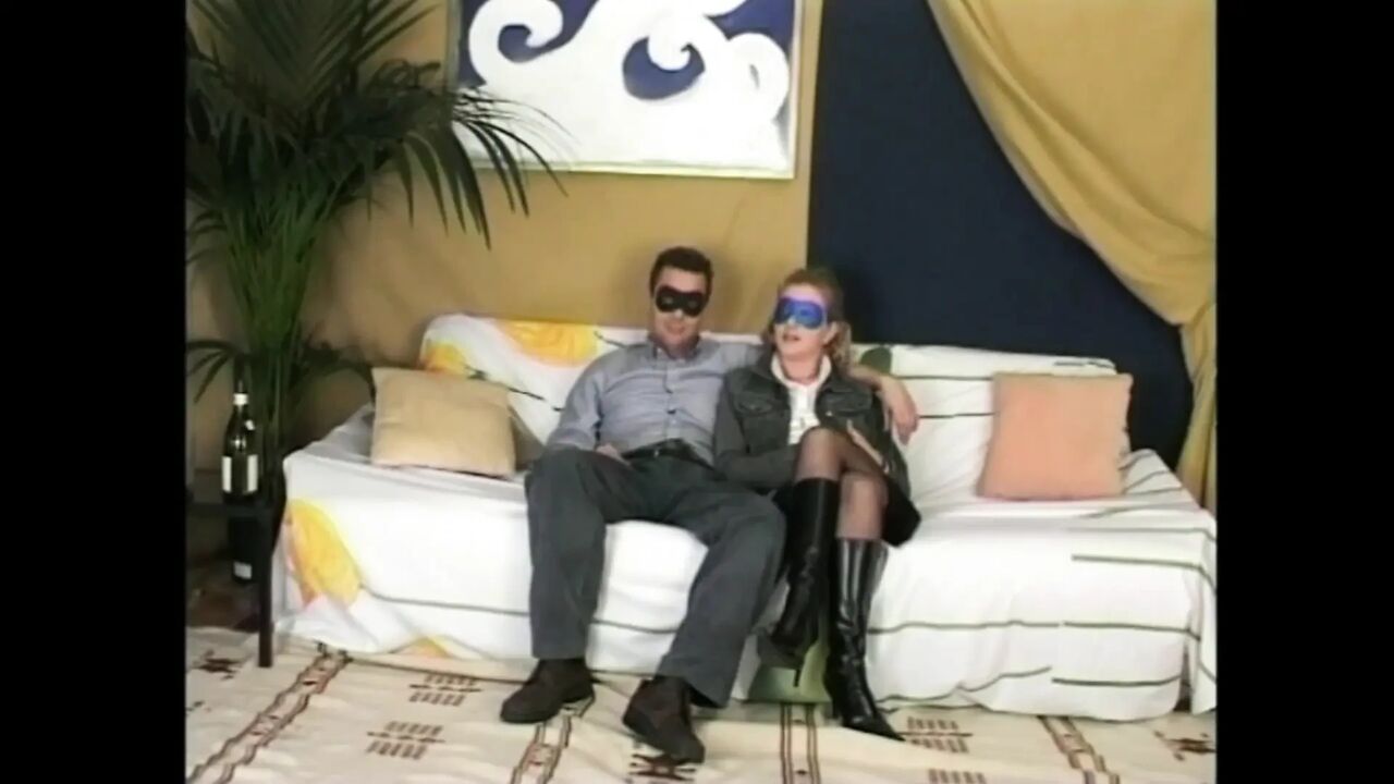 Hot Masked MILF with Nice Tits Fucked Doggystyle and Cummed in Mouth by Huge Amateur Cock