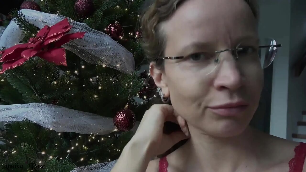 Licking Under the Christmas Tree