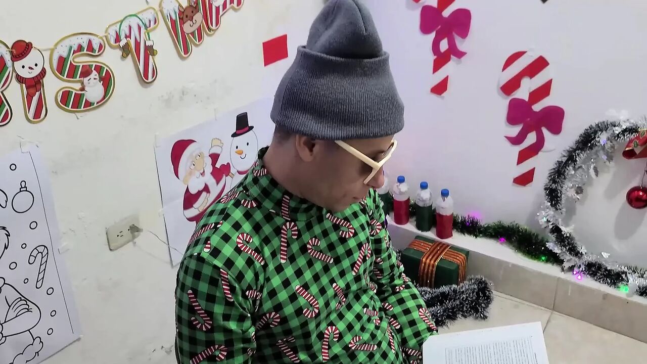 Horny Stepdaughter interrupts my reading and rides me on the chair - Taboo