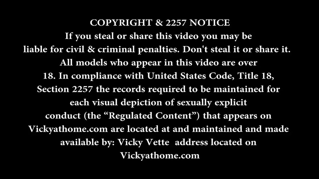 Vicky Vette My Little Secret