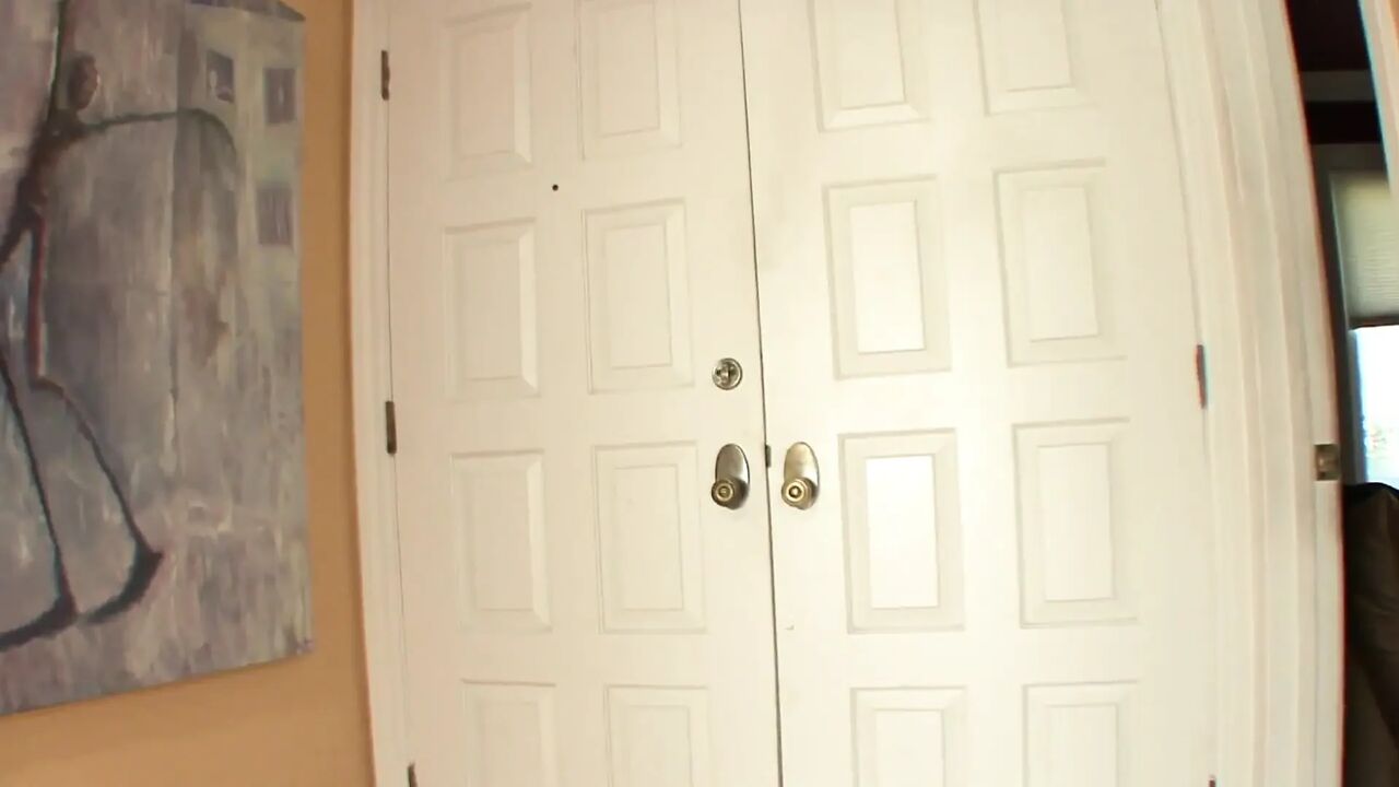 Slutty blonde teen bangs with her BF