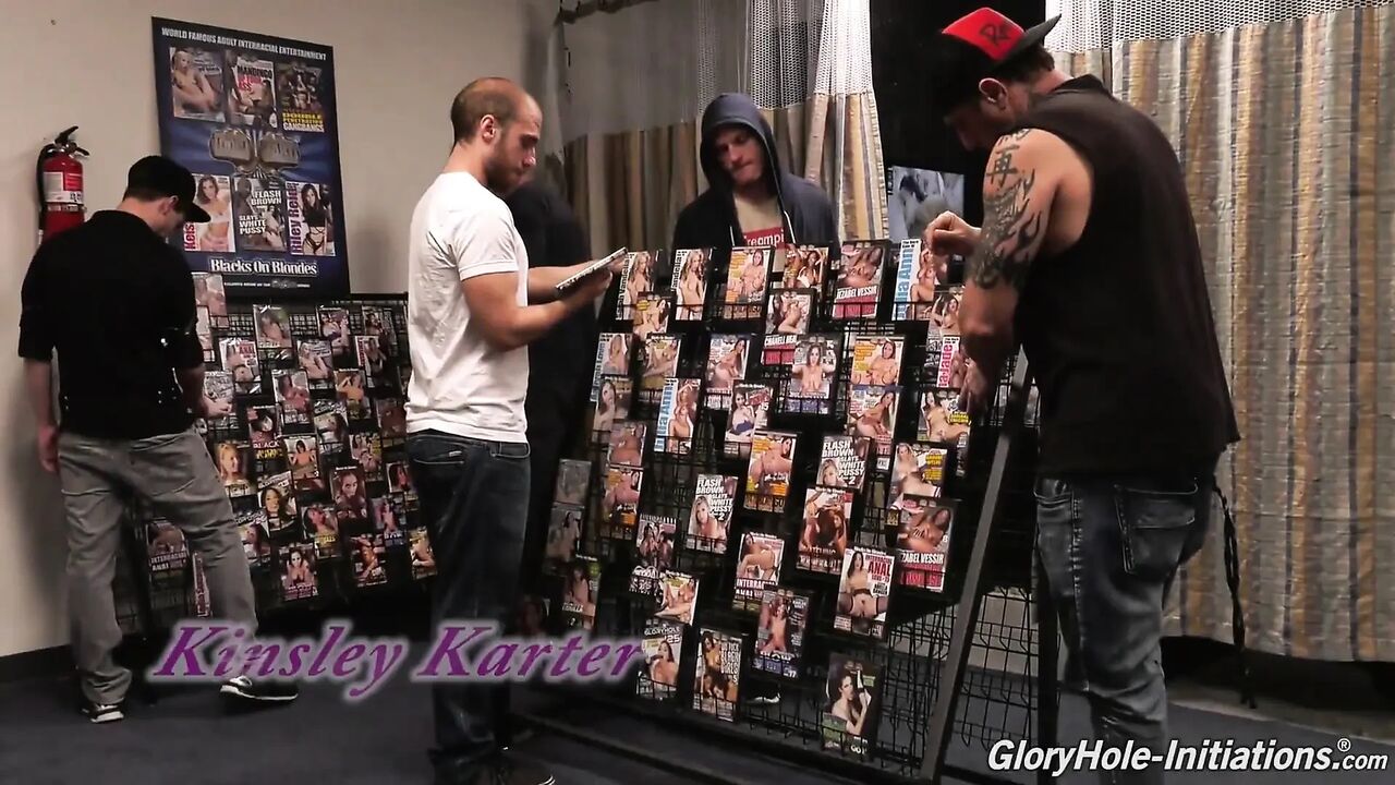 Kinsley Karter has been addicted to glory holes