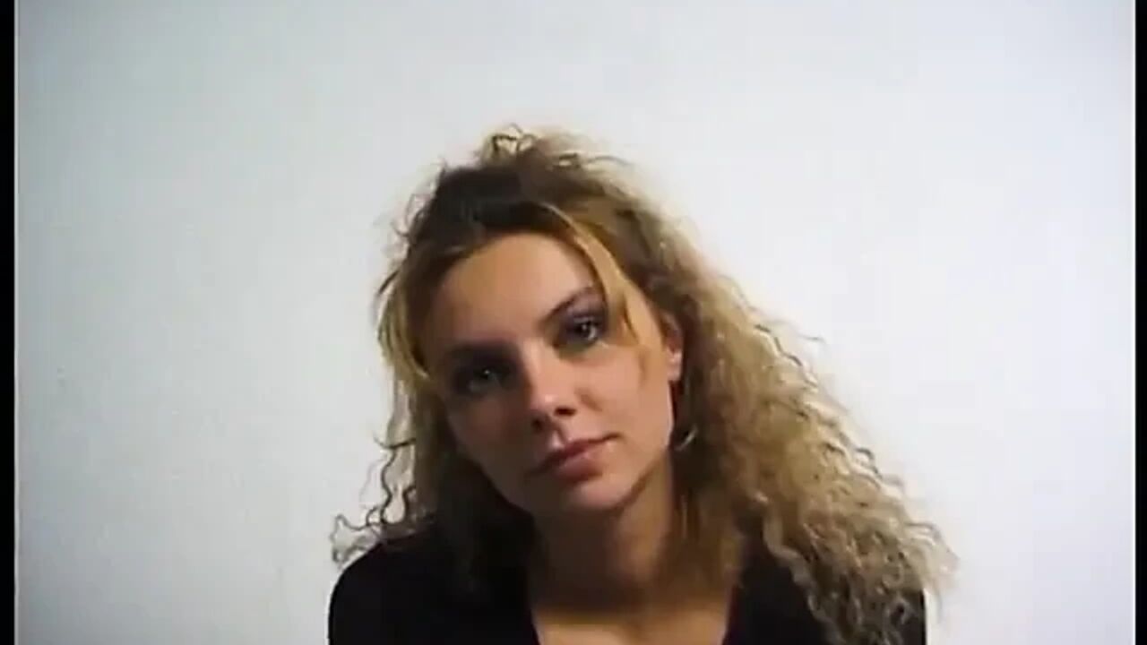 Blonde sweetie masturbating before getting fingered in pov action