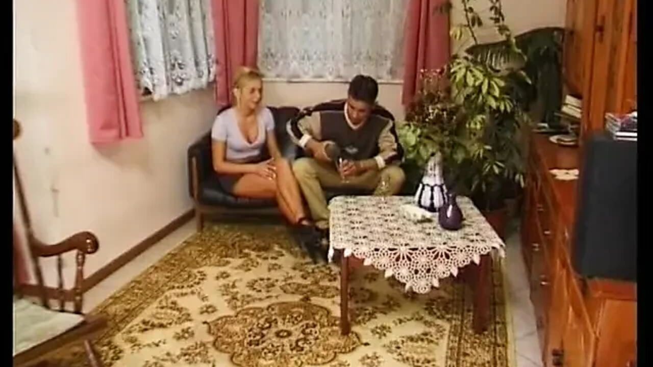 Blonde babe fucked anally at casting