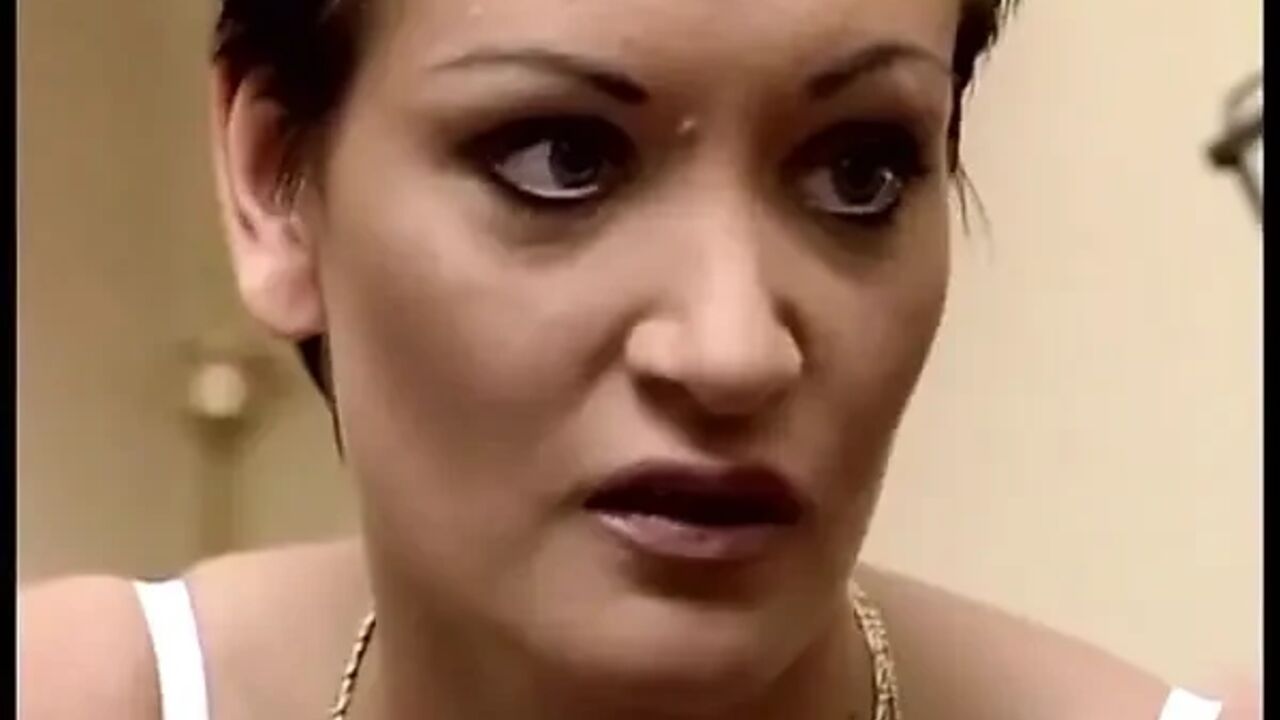 A Short Hair German Lady Got Fucked and Covered with Cum