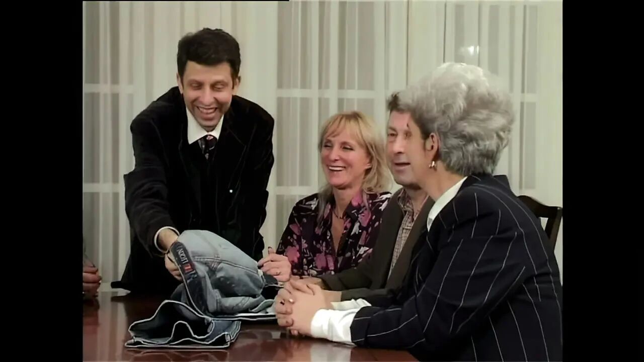 A Group of Old People Watching and Taking Part to a Fuck of Young Couple