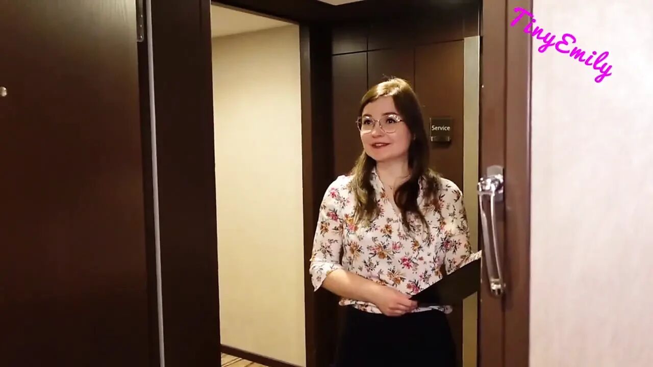 Taken by surprise by hotel guest !! Creampie!!