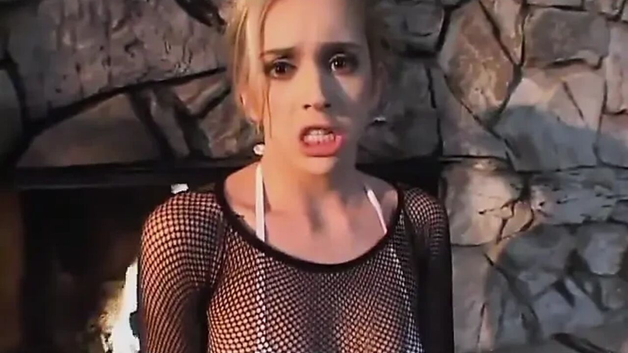 Small and Tiny 18yo Blonde Got Anal Creampied!
