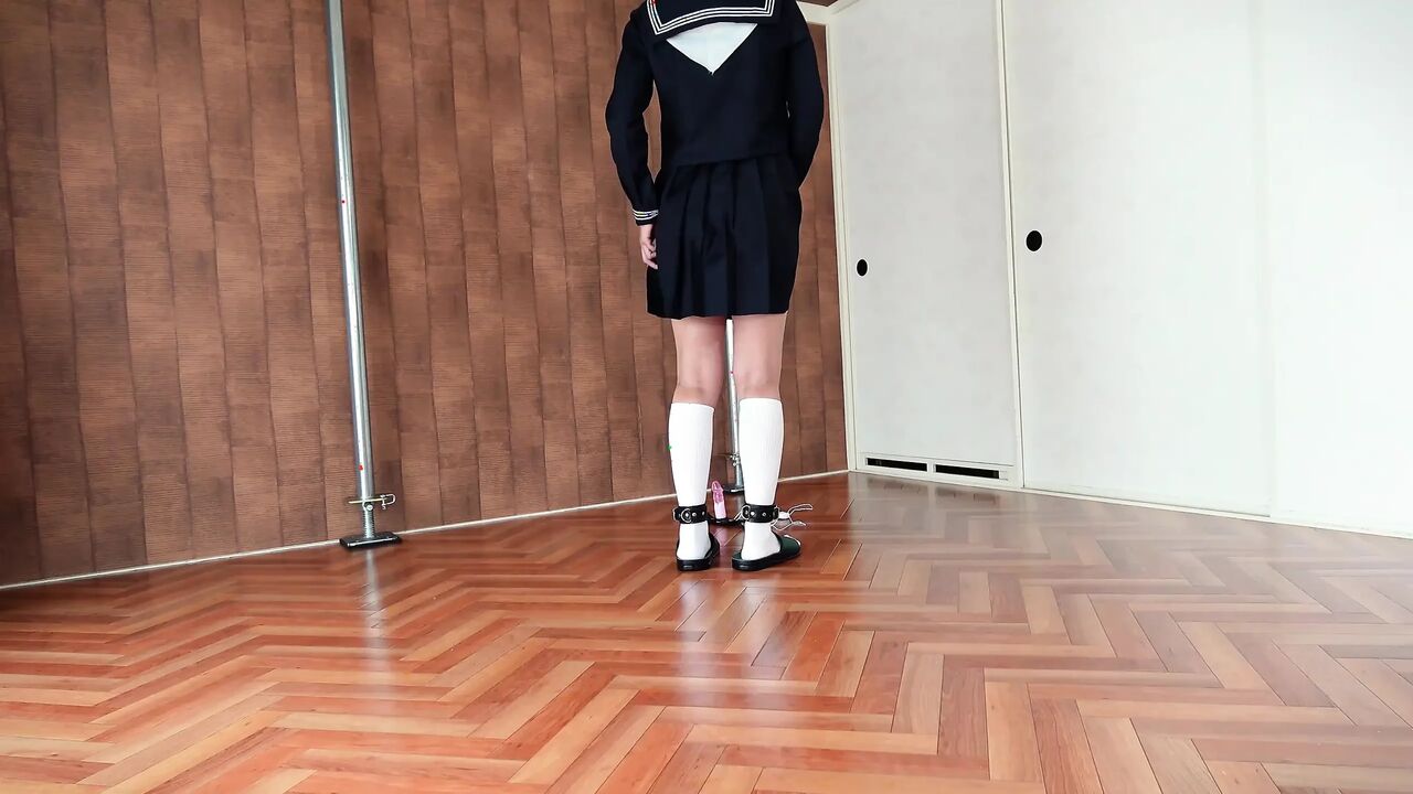A Girl Being Punished in the Corner of the Room