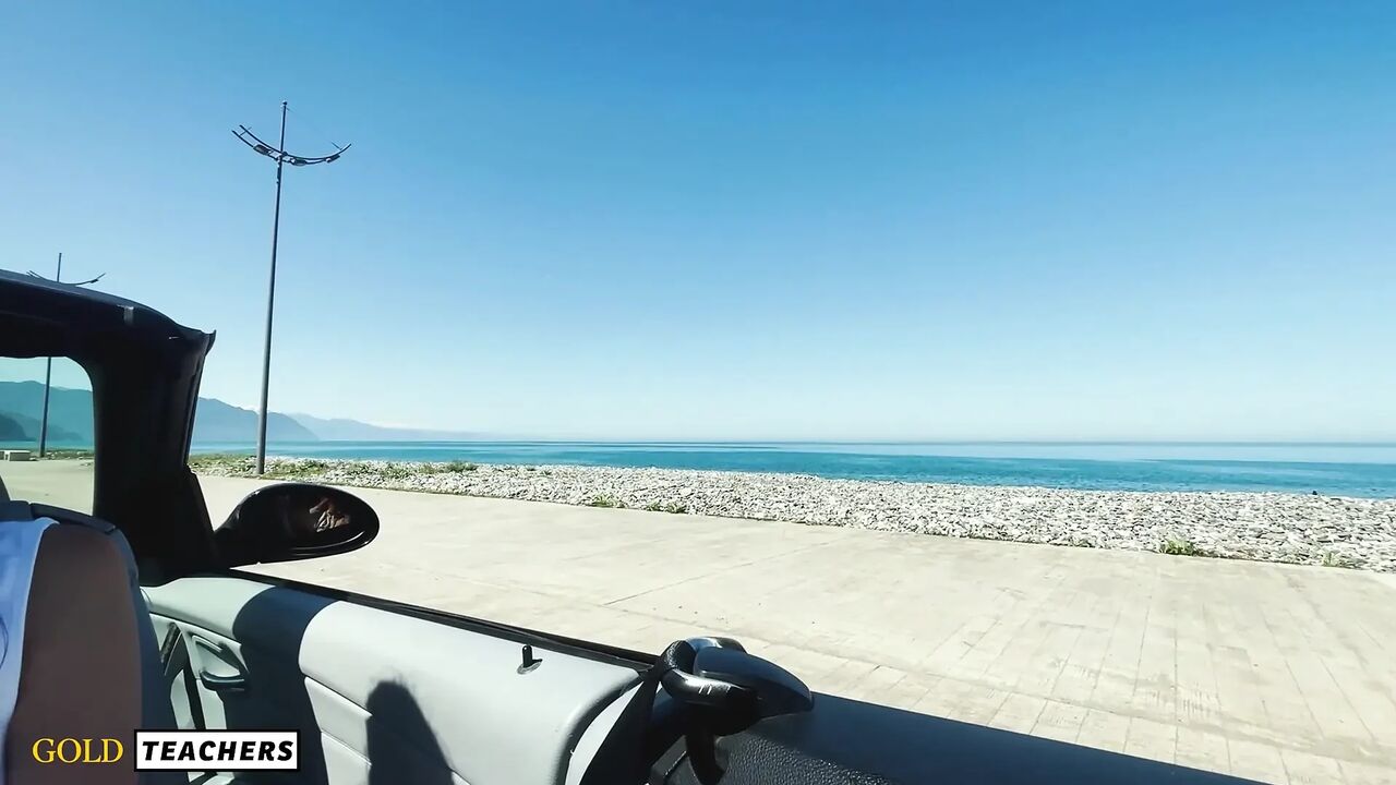 Wife Driving While Her GF Suck My Cock