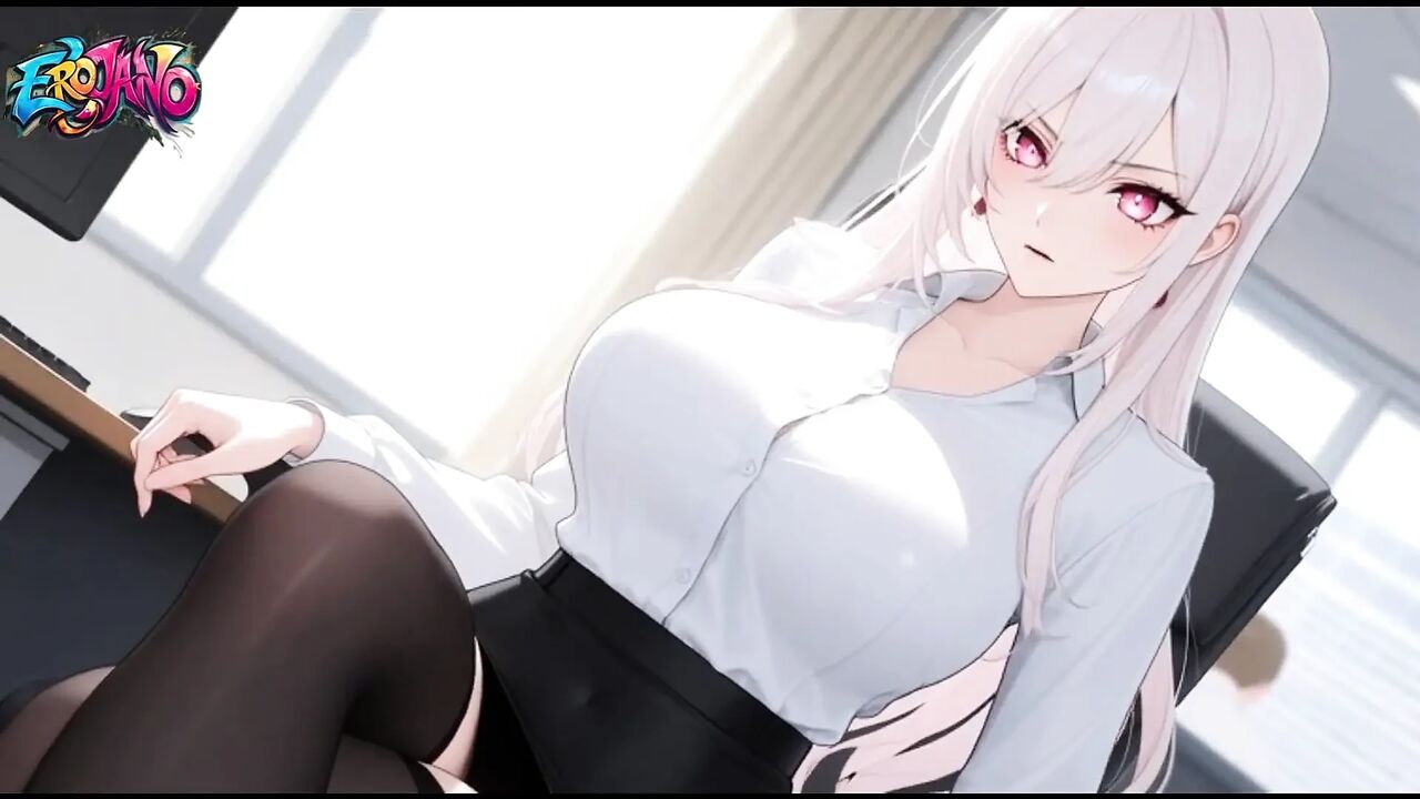 Secretary Falls in Love with Her Boss Anime Romance