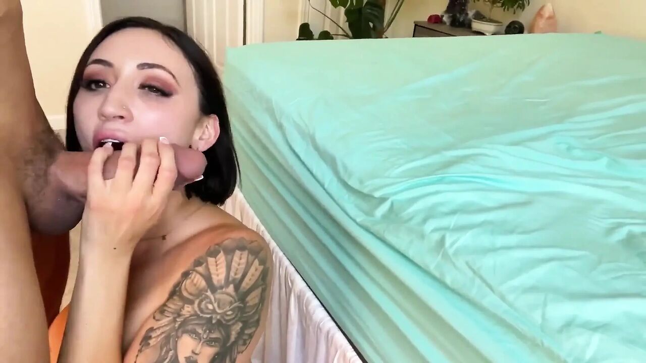 Beautiful Latina with Perfect Tits Gets Big Cock Breeding