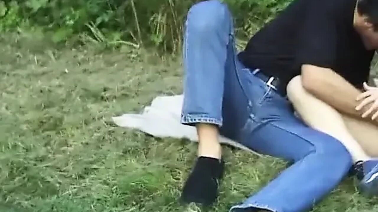 Outdoor and indoor fun for amateur couple