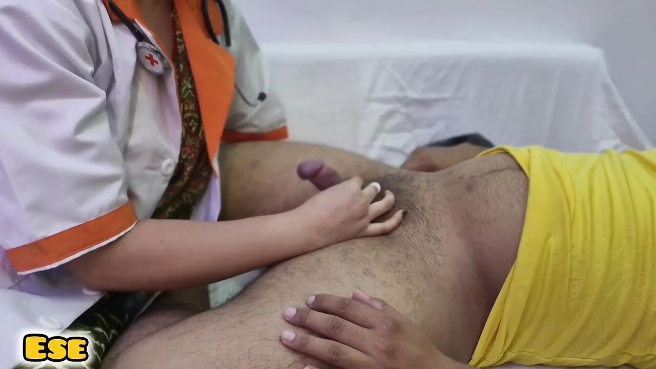 Female Doctor Treatment Starts with Blow Job