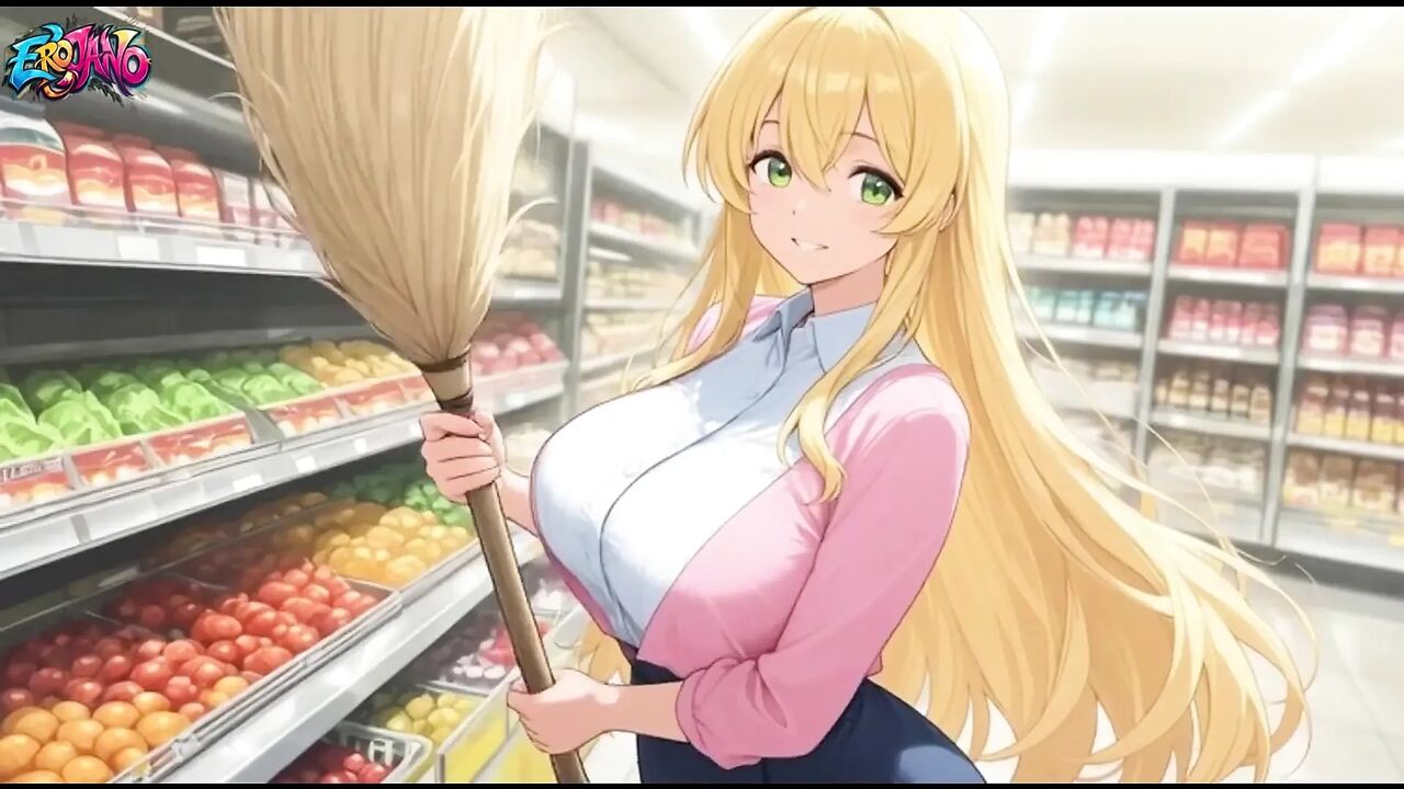 Supermarket Girl Falls in Love with Her Boss Anime Romance