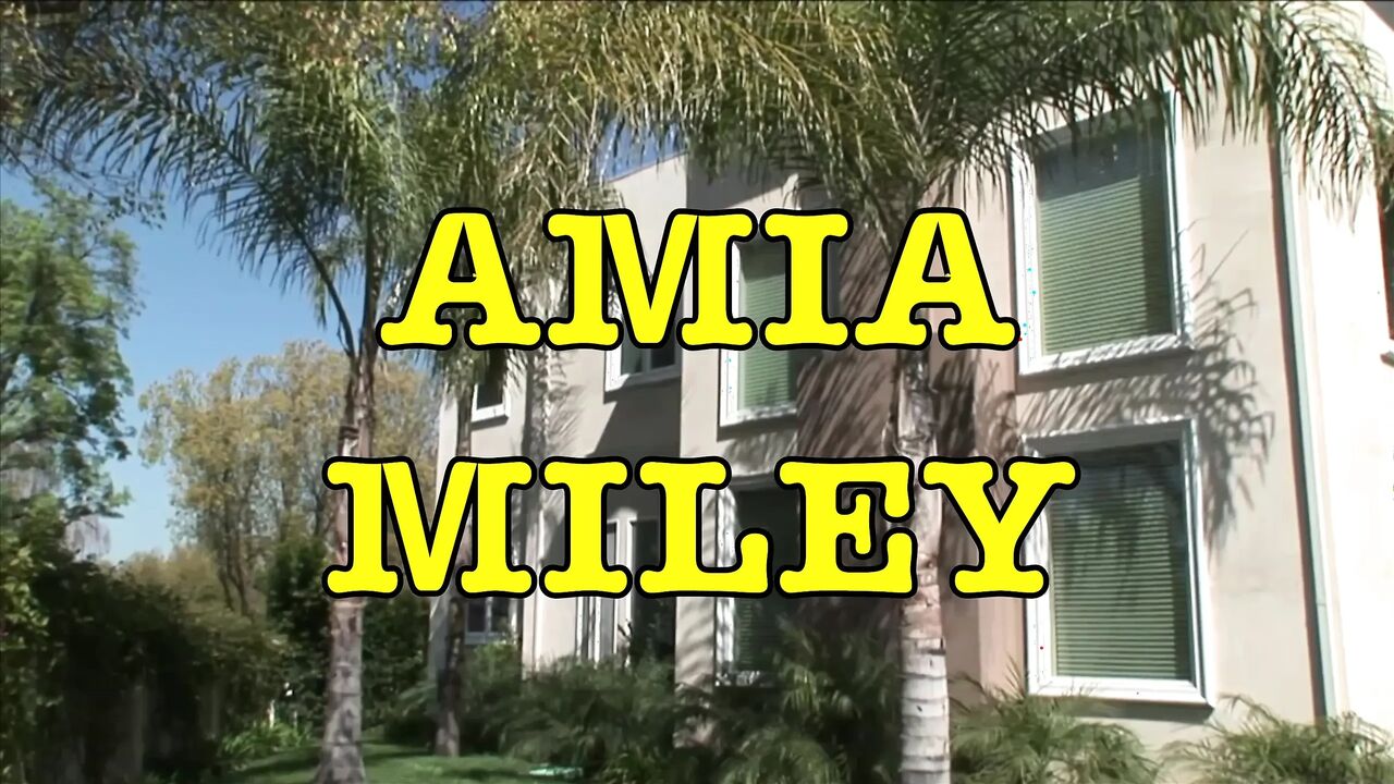 Amia Miley Receives a Facial and Oral Cumshot