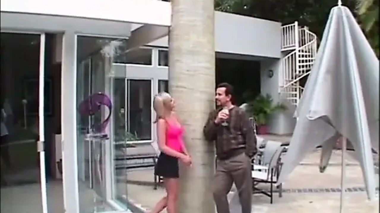 Sexy blonde pussy licking fingering ass fucking in dogging position...cum in mouth