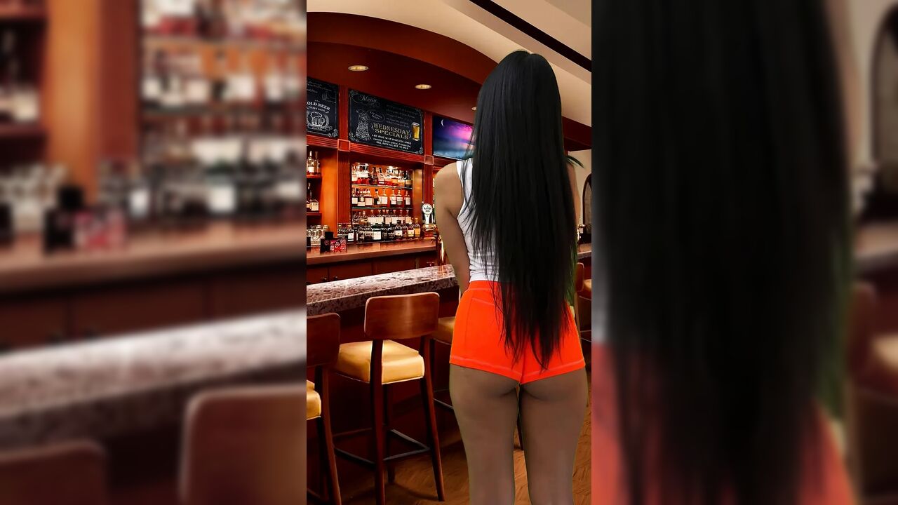 Fucking the Slutty Hooters Waitress!