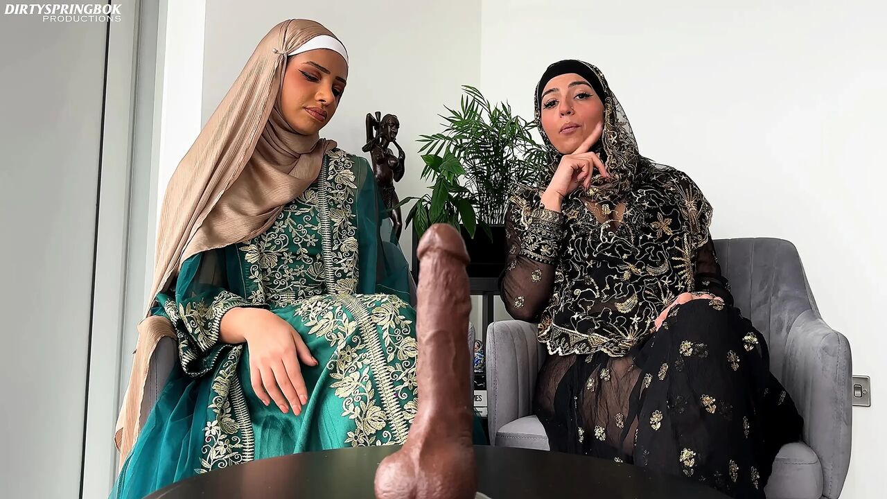 Two Hijabi Sluts Give You a JOI
