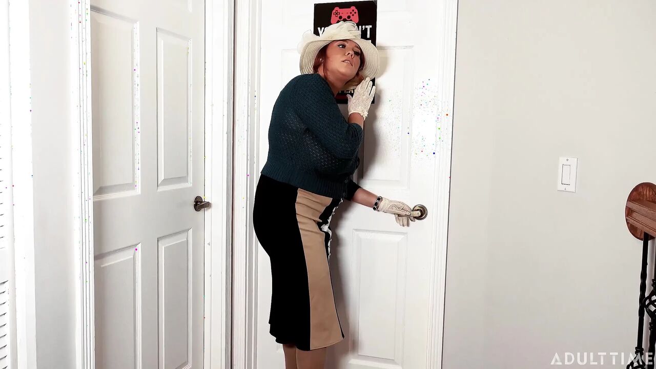 Adult Time - JOI Instructions From Your Busty Church Going Stepmom Annabelle Rogers