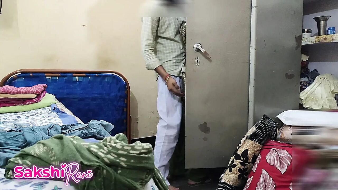 Sasur Tries To Seduce Her Charming Bahu During house working Night 4K Video