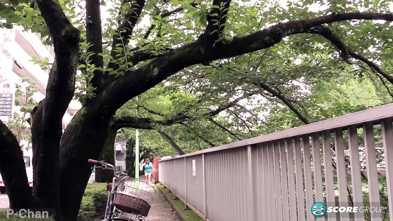 In Tokyo and at home with giant-titted babe P-Chan