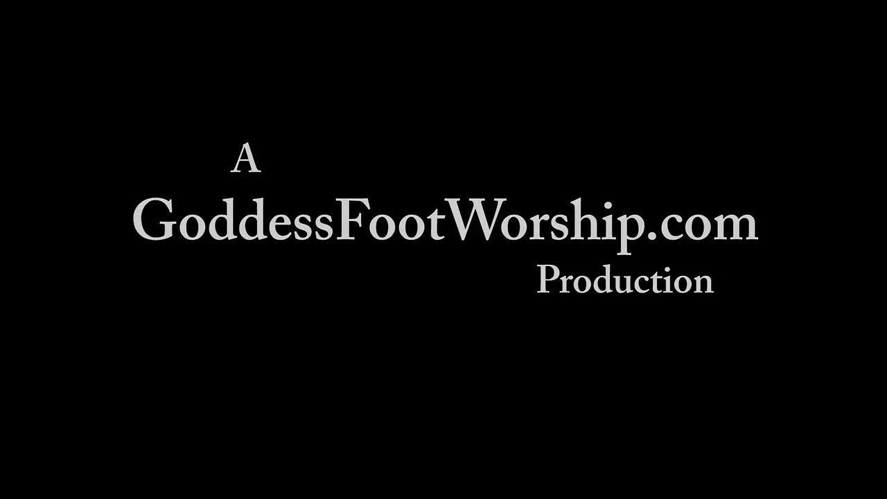 Post workout foot worship