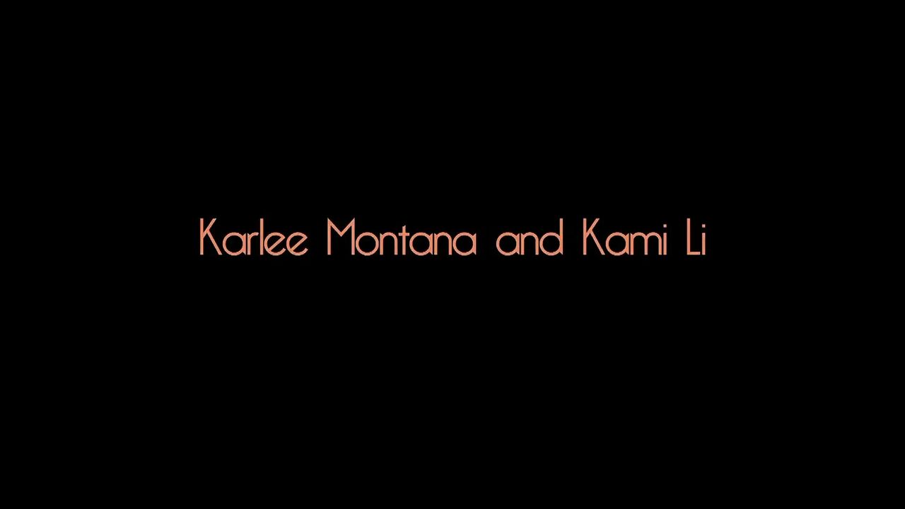 Dani Daniels and Karlie Montana have a lesbian threesome with their friend.