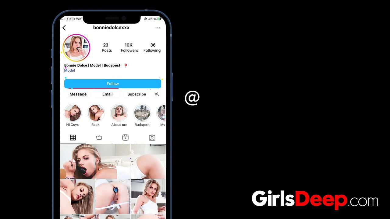 Girlsdeep - Teen Bonnie Dolce Likes It Rough