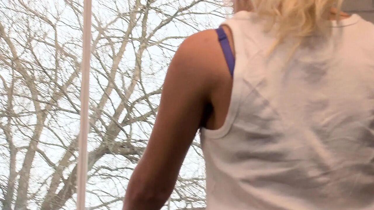 Sweet babe with big tits banged from his big dick and facialized