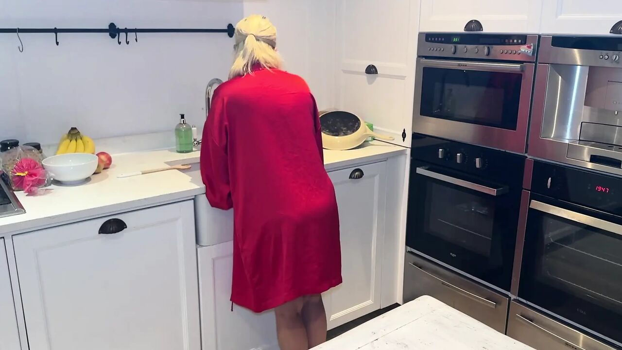 BBC Fucking Wife in the Kithcen