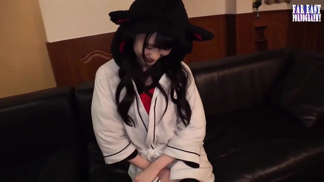 Delicate Gulp Bliss with a Tiny-curve Dark Haired Tease on a Sweet Oral Date Part.4