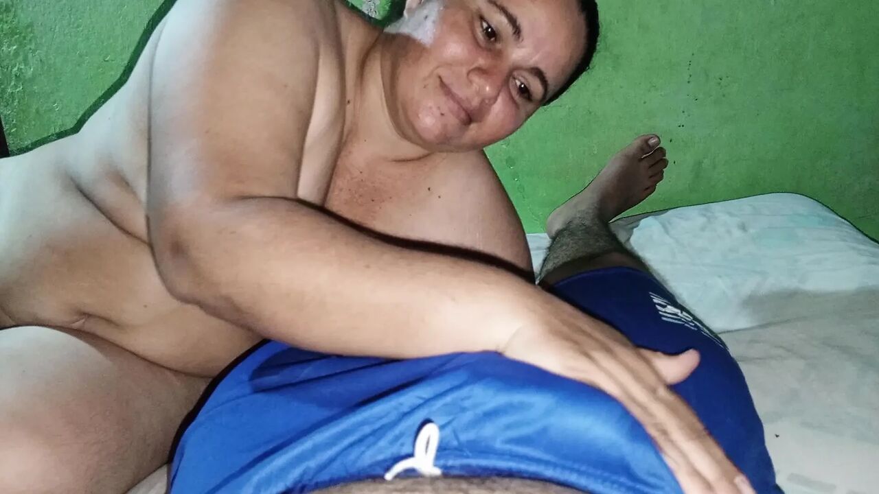 Sucking my neighbor's cock