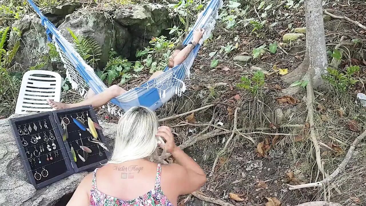 Nymph Cumming on the Seller's Dick Rippi