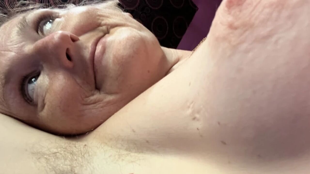 Tits, nips, pits n bush deliciously in your face as Rachel Wriggler does naked home improvements by her front door