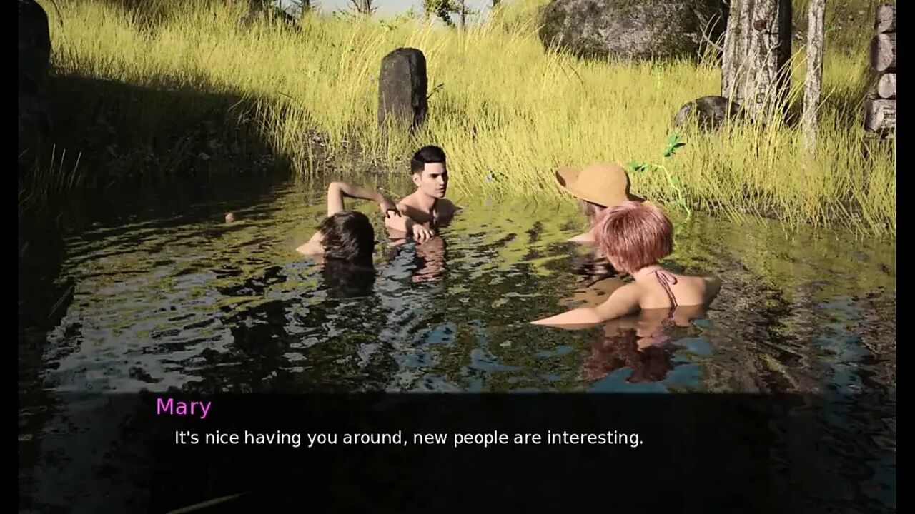 Dusklight manor: swimming with sexy girls in bikini ep 11