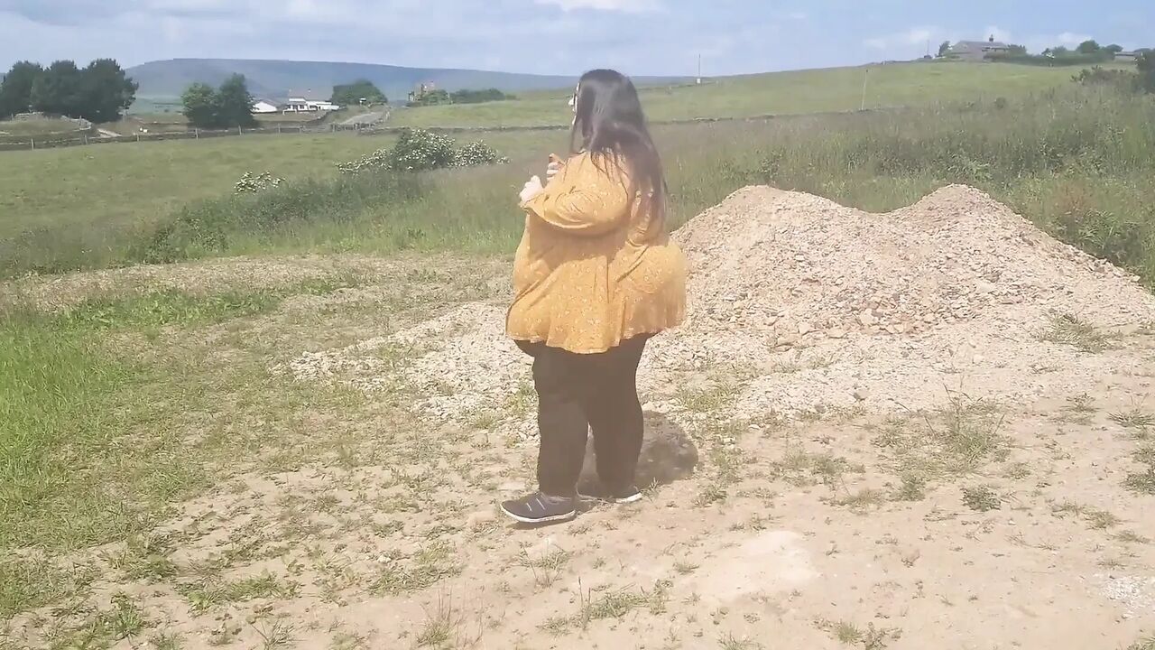 Making my fat body walk at a beauty spot