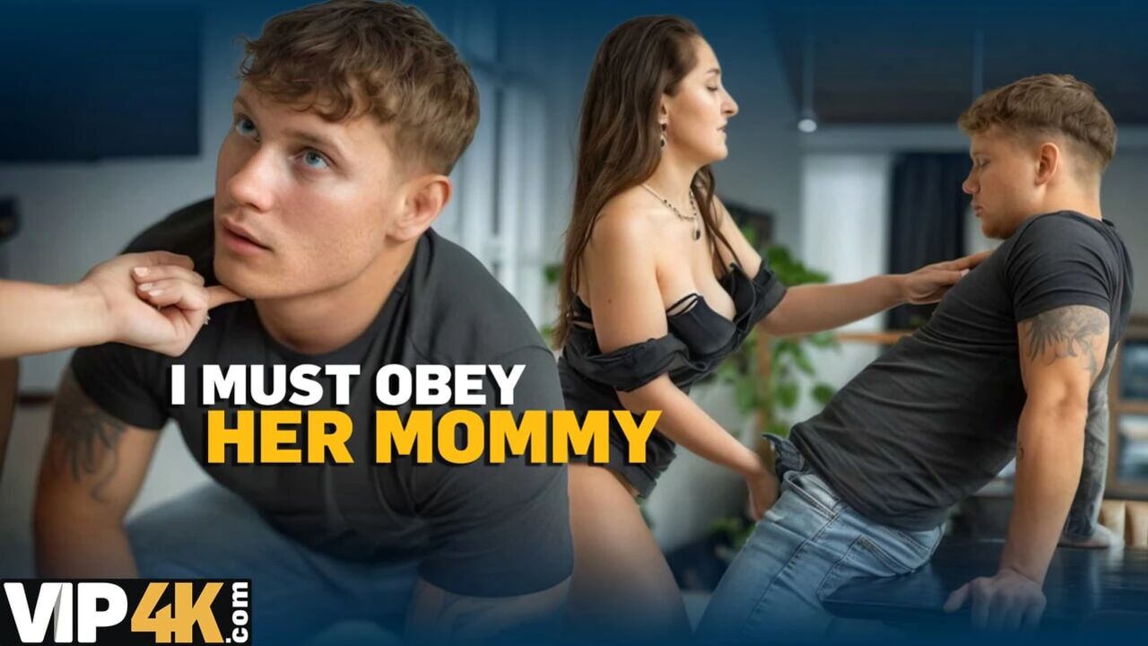 MOMMY4K. MILF is showing how to lick properly