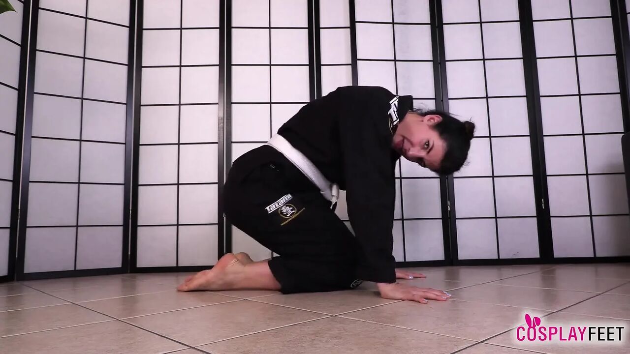 Karate Instructor Bianca Blance Shows You How to Use Your Sexy Feet to Your Advantage