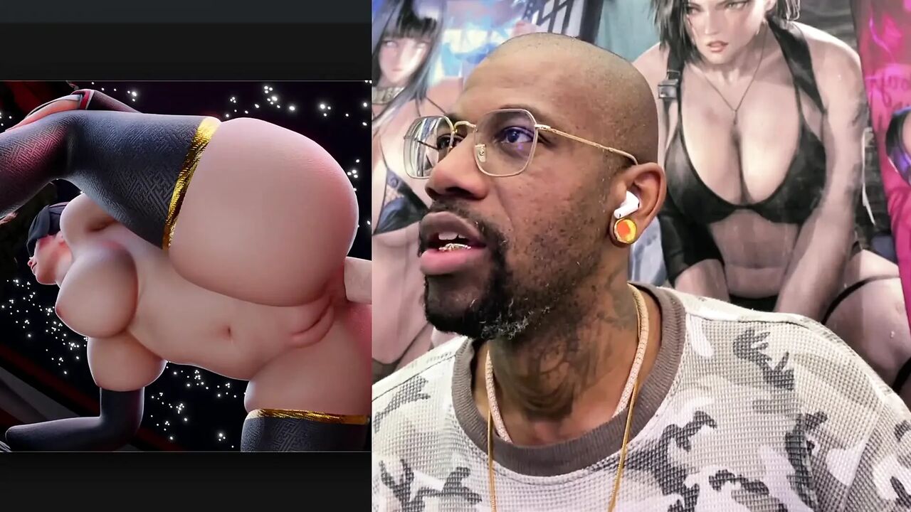 Big Breast Tight Bald Pussy Asian Slut Riding a Hard Cock, Anal Fucking a Jiggly Bald Pussy Asian Baddie
