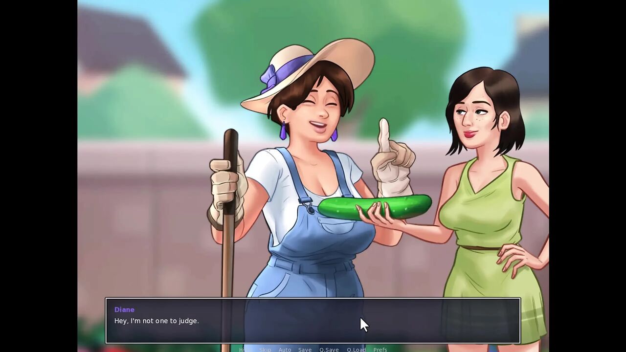 Summertime saga: the nurse gave me a handjob.
