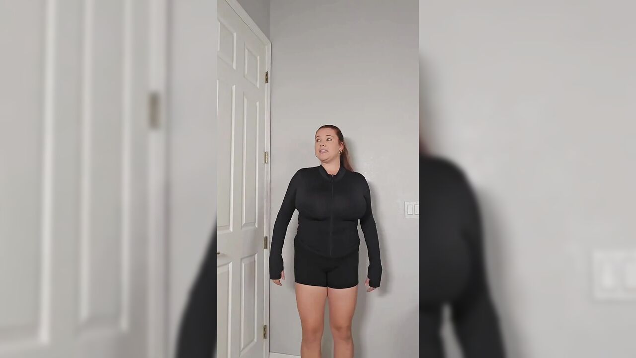 TV Aerobics Girl Becomes Mindless Bouncing Bimbo for Viewers