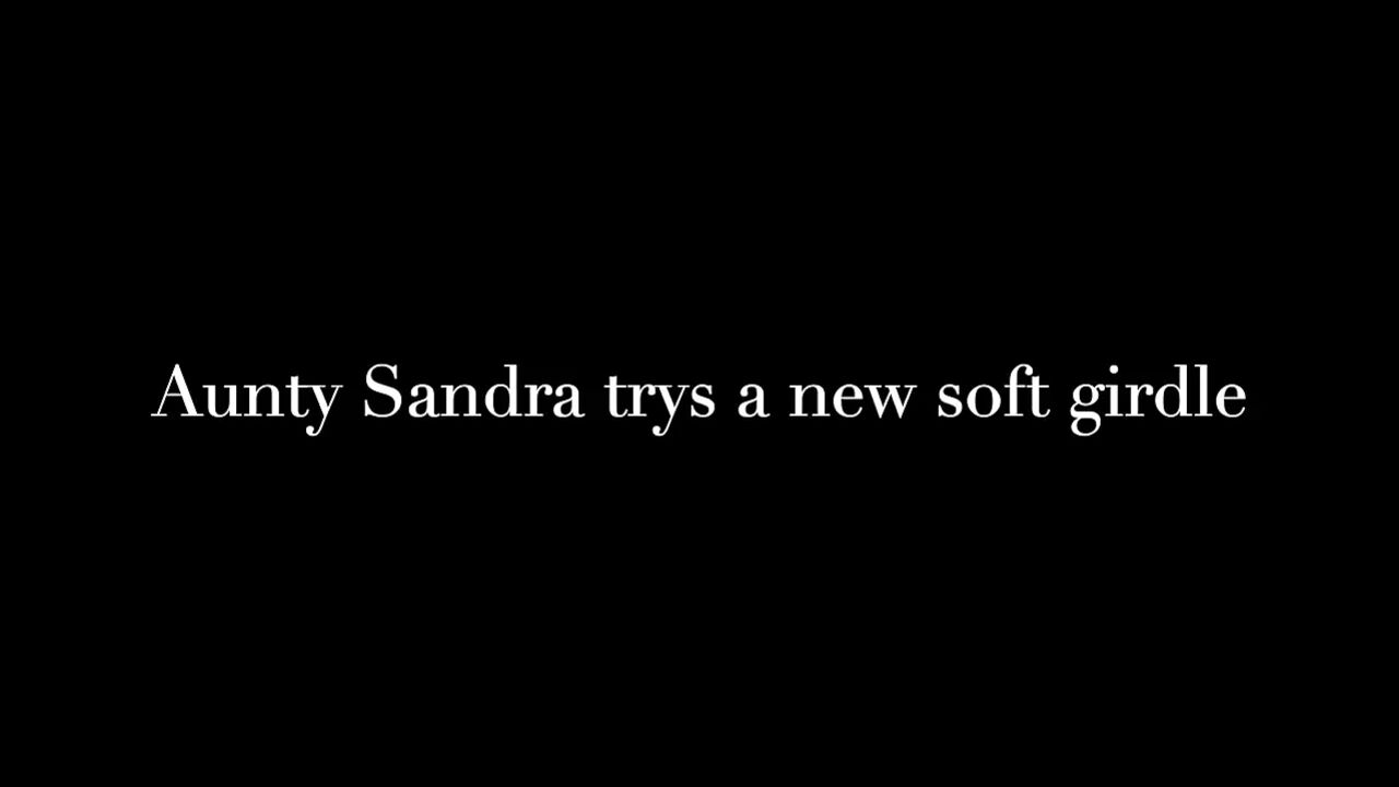 Aunty Sandra Wearing a Soft Girdle