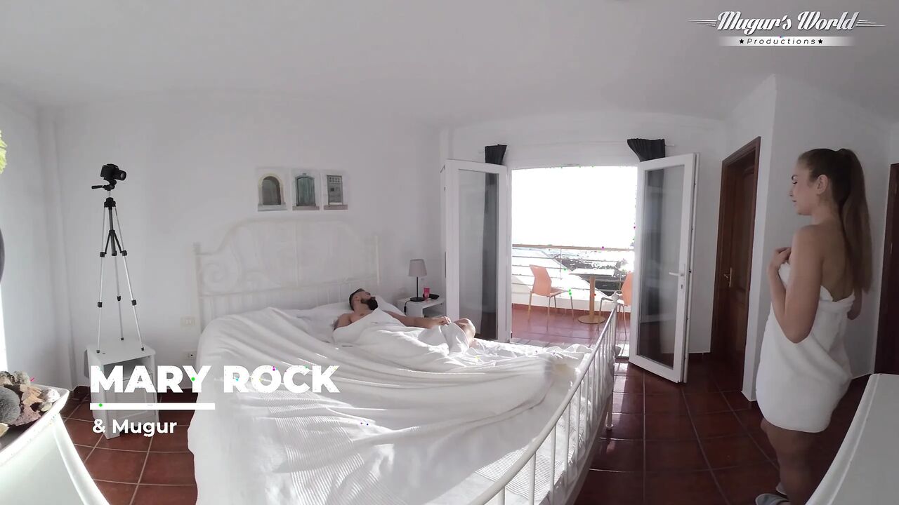 Hot Brunette Mary Rock Taking a Thick Cock in Her Wet Cunt