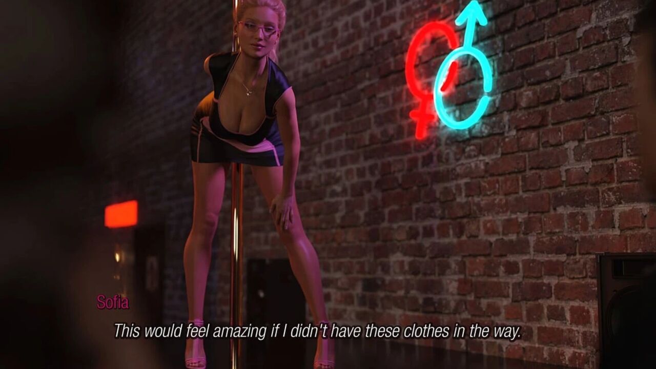 Cheating Sofia and Secret Affairs Full Completed - Day 16: Horny Pole Dancing, Grinding in Front of Strangers