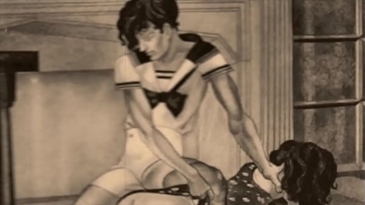 vintage erotic art